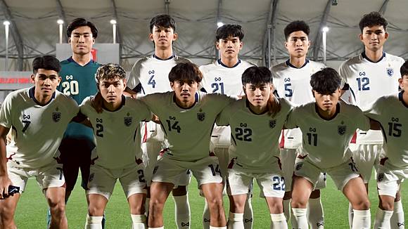 ช้างศึกยู23ประเดิมสวมชุดขาวดวลติมอร์ Jorsanam