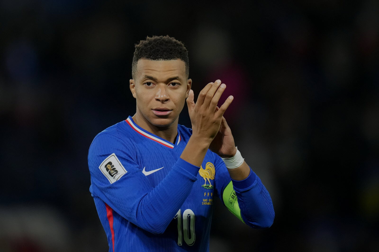 Mbappé ถอนตัวทีมชาติฝรั่งเศสกะทันหัน ข้อเท้าอักเสบหลังยิงแฮตทริก